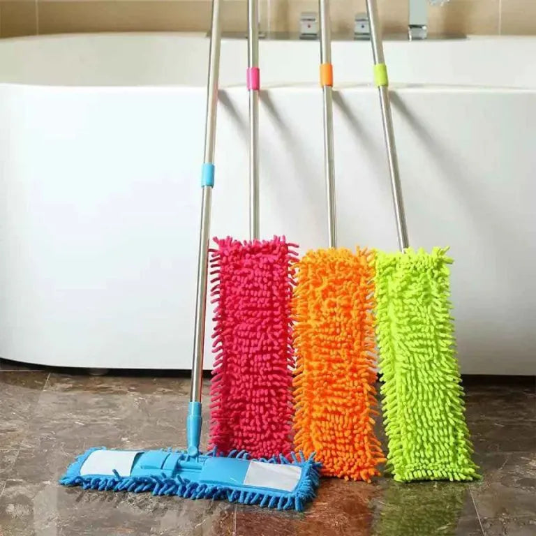 Adjustable Bedside Dust Brush Long Handle Mop