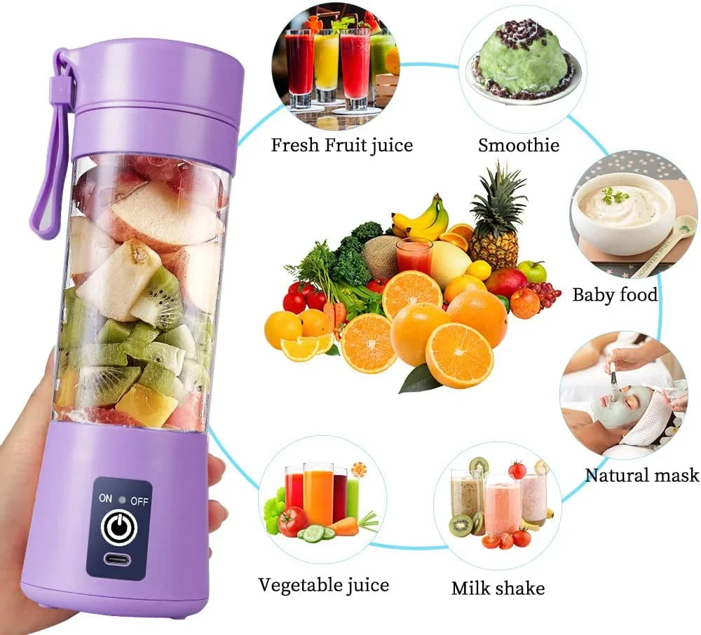 Mini USB Rechargeable Juicer