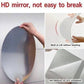 Oval Shaped Plastic Mirror, Flexible Self Adhesive Mirror Sticker