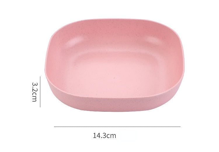 10 pcs plastic dinner plate set with 1 FREE plate holder