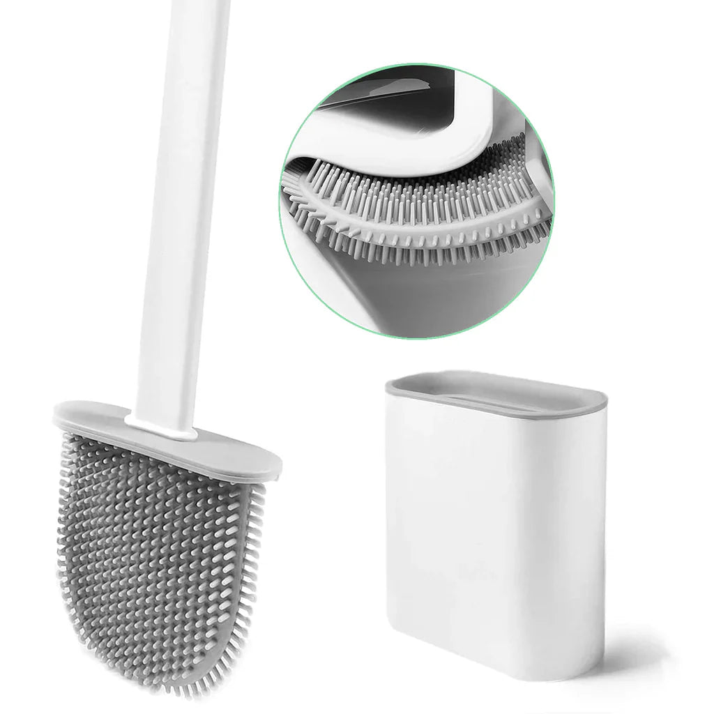 Anti Bacterial Silicone Toilet Brush