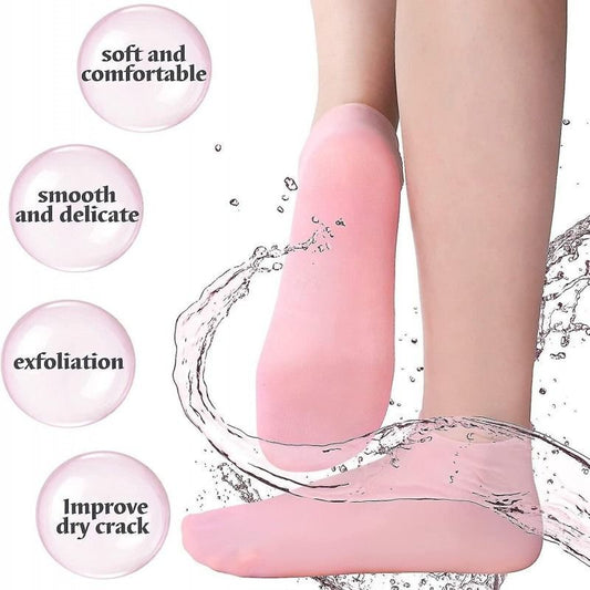 Women Silicone Moisturizing Socks | Pair For Rough & Craked Feet