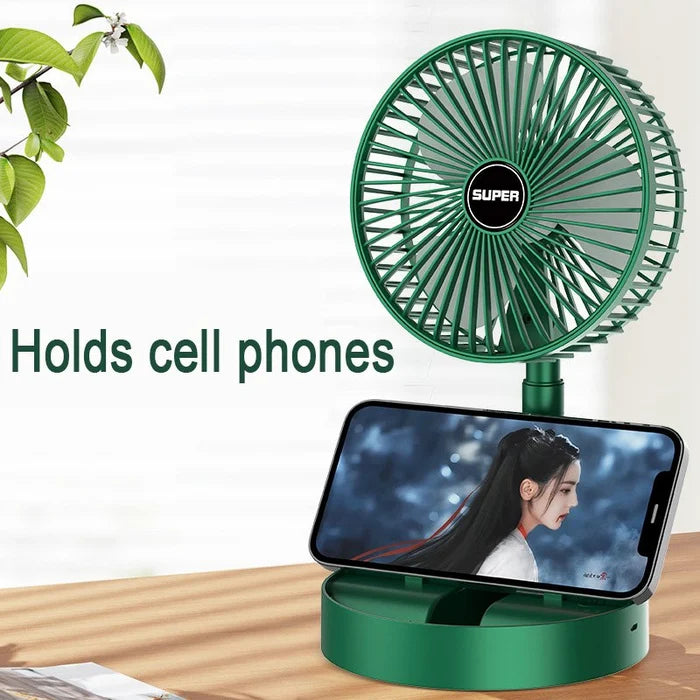 Rechargeable Folding Electric Fan