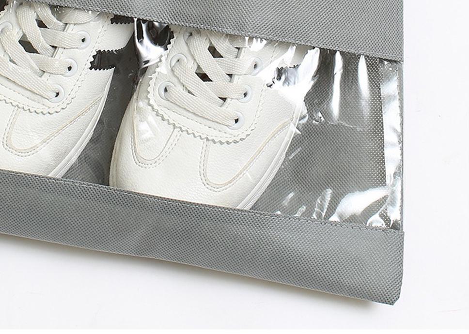 Shoe Pouches & Dustproof Travel Organizer (4 Bags)