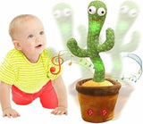 Dancing Cactus Toy for Kids Decoration Holiday Gift with Recording Portable Twisting Music Song